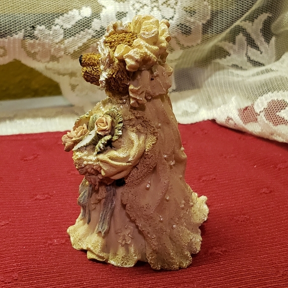 Vtg 1999 Boyd's Bear-Stone Figurine "The Bride" - Picture 4 of 9